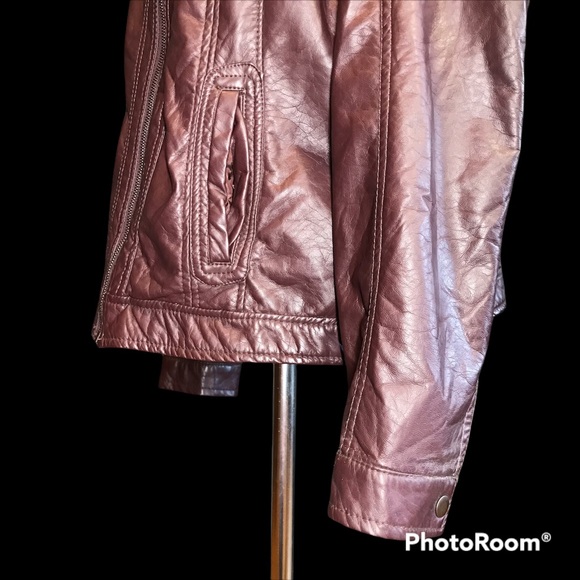 J2 by Jou Jou Faux Leather Jacket - Picture 8 of 11
